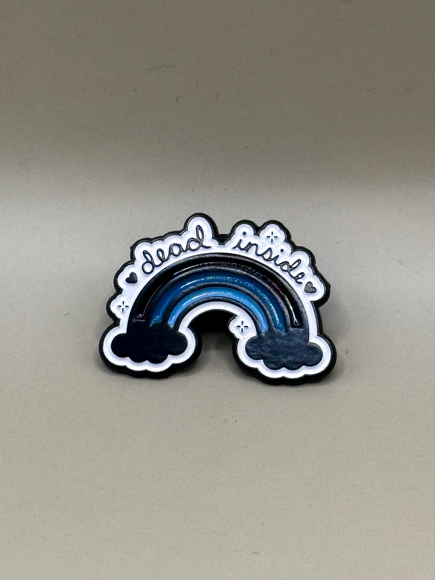 Dead Inside Pin Badge
