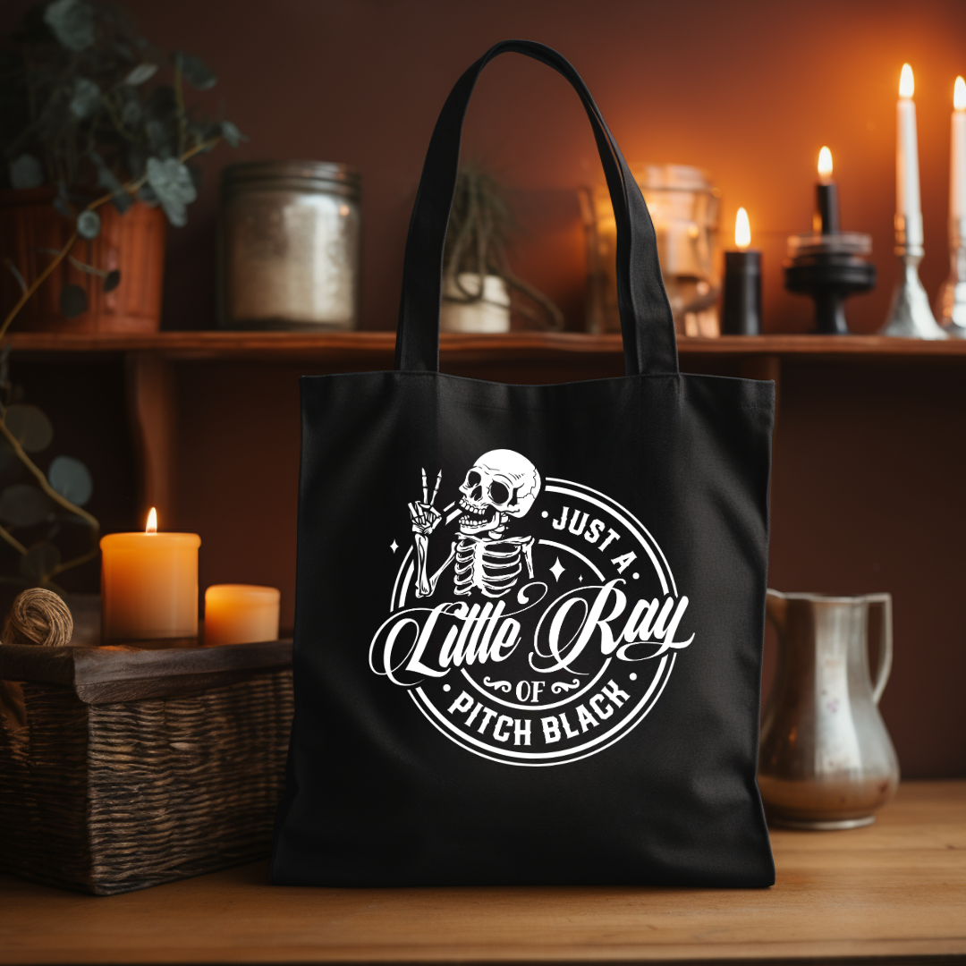 Ray of Pitch Black Tote