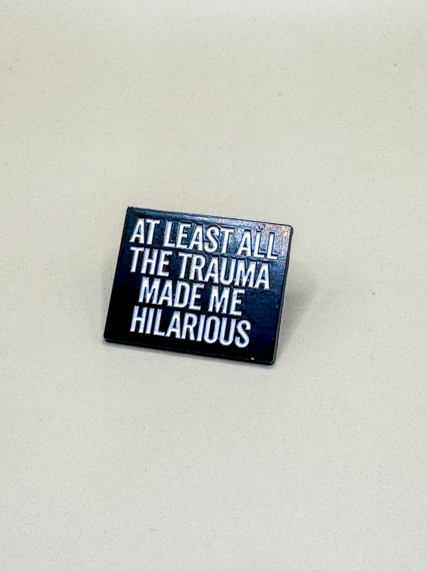 Trauma Pin Badge