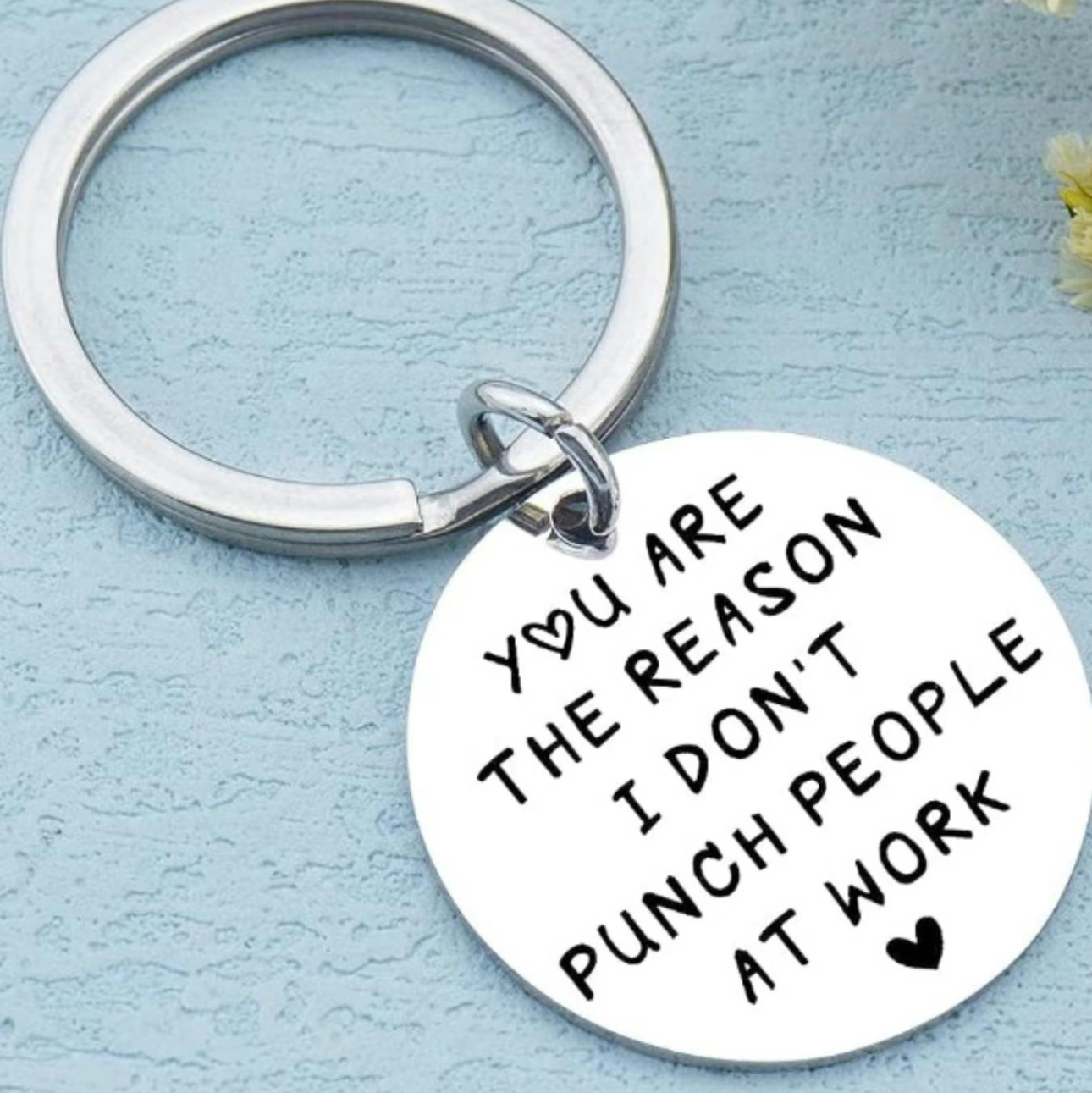 Co-worker Keyring