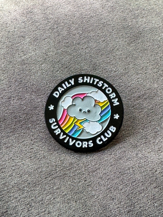 Daily Sh*tstorm Pin Badge