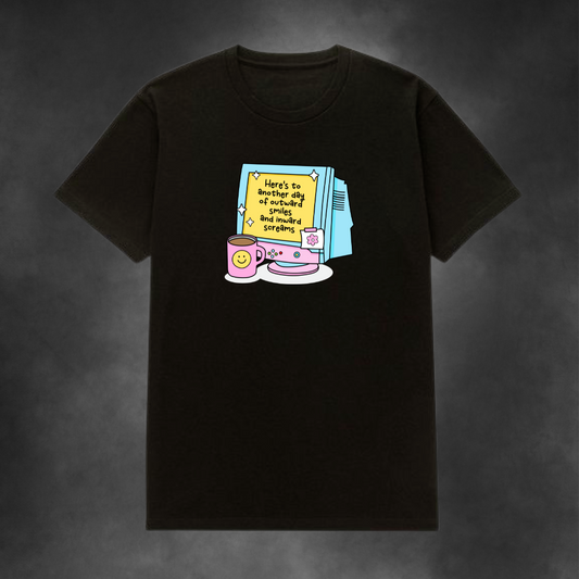 Outward Smiles, Inward Screams Tee